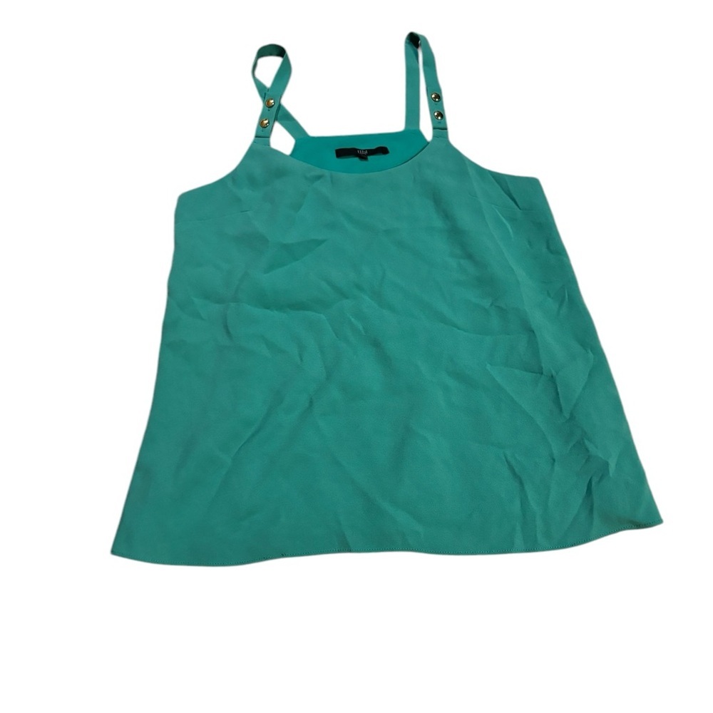 Tibi Scoop Neck Sleeveless Top Green Size 4